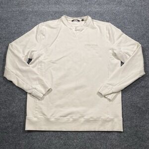 Radmor Perkins Crew Neck Stretch Fabric Long Sleeve Golf Sweatshirt Mens Large